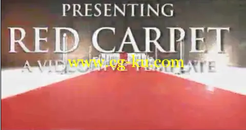 星光璀璨的红地毯颁奖礼AE工程,2版入的图片1