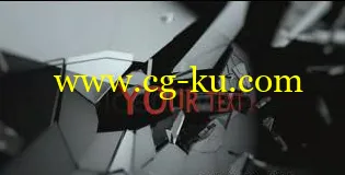 AE CS5版本【AE+C4D】震撼破碎特效字幕片头模板的图片1