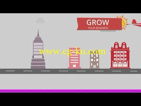 扁平化风格的现代企业宣传演示AE模板的图片1 扁平化风格的现代企业宣传演示AE模板的图片1