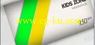 干净简洁的旋转盒子文字展示效果,可作栏目预告的图片1 干净简洁的旋转盒子文字展示效果,可作栏目预告的图片1