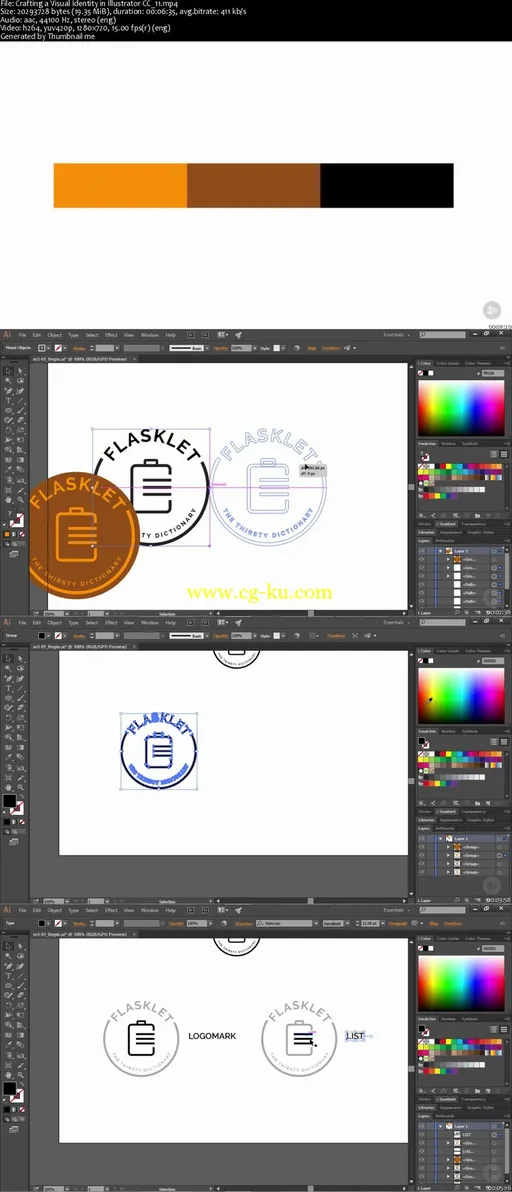 Crafting a Visual Identity in Illustrator CC的图片2