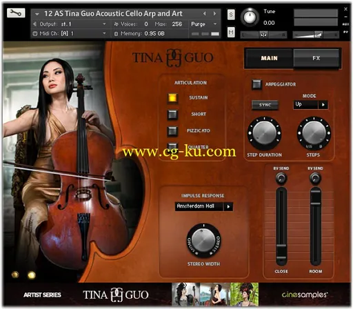 音效下载Cinesamples Tina Guo Artist Series KONTAKT的图片1