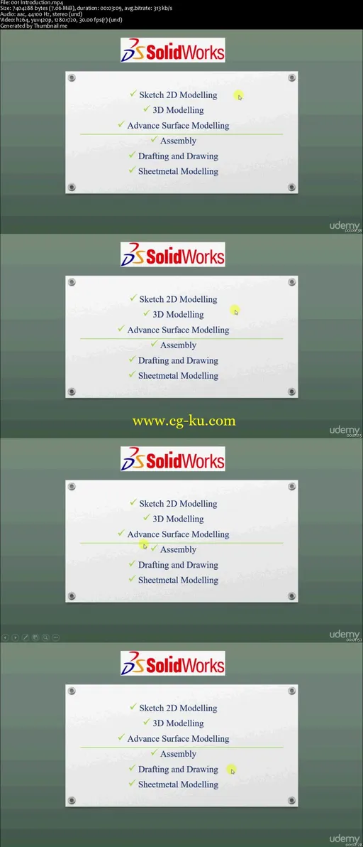 Solidworks 2016 Complete Course From Scratch的图片2