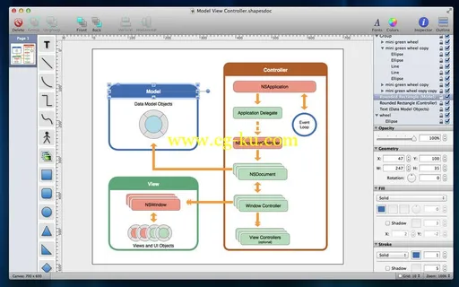Celestial Teapot Software Shapes 4.6 MacOSX的图片1