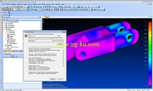 Siemens FEMAP 11.2.2 With NX Nastran的图片2