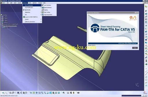 ESI PAM-DIEMAKER With PAM-TFA 2014.0的图片2