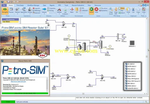 KBC Petro-SIM And The SIM Reactor Suite 6.1的图片2