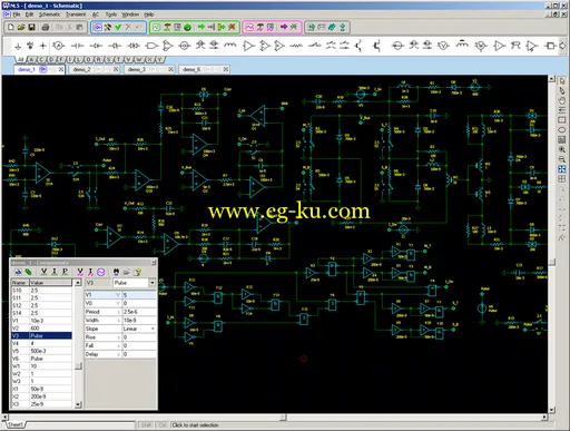 Sidelinesoft NL5 Circuit Simulator 2.1.1的图片1