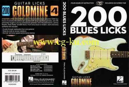 Guitar Licks Goldmine – 200 Blues Licks的图片1