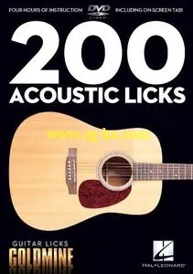 Guitar Licks Goldmine – 200 Acoustic Licks的图片1