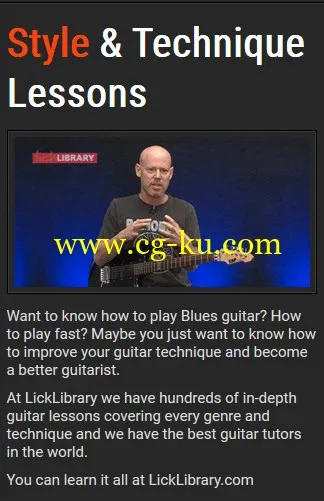 Lick Library: Danny Gill Guitar Secrets – Technique Lessons的图片1