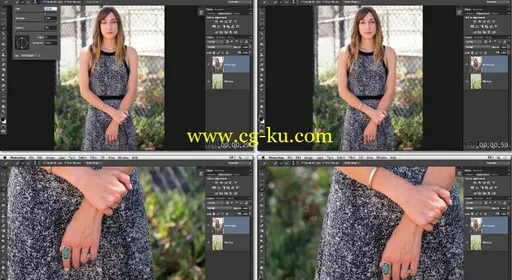 Lynda – Portrait Project Fixing a Distracting Background的图片1