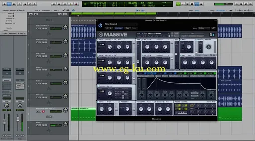 ADSR Sounds – Melbourne Bounce Drop Using NI Massive – Start To Finish的图片2