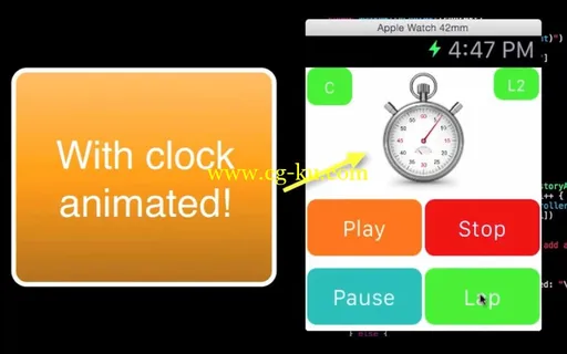How To Create Stopwatch App For Watchkit [HD Video]的图片3