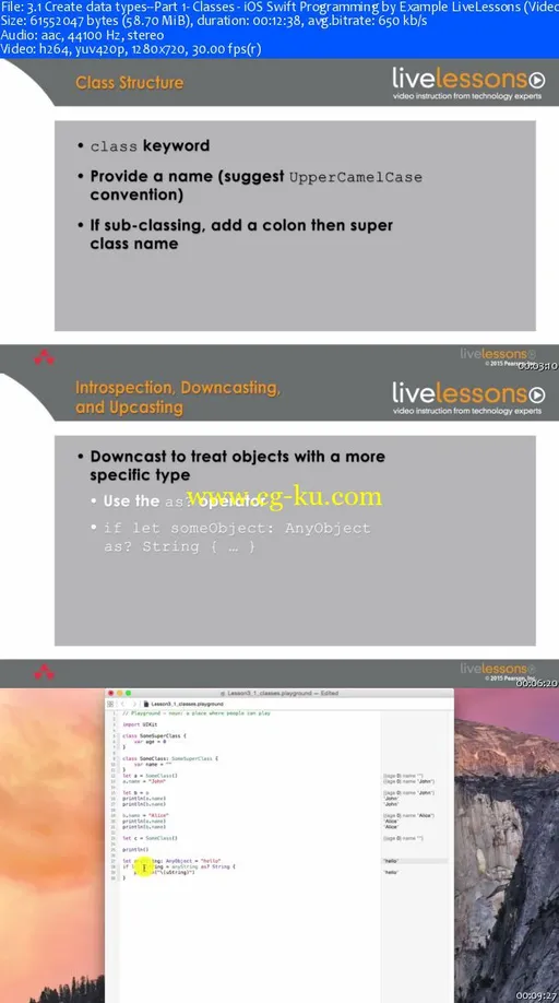 IOS Swift Programming By Example LiveLessons (Lesson 5-8)的图片2