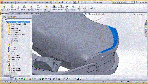 Modeling Complex Surfaces For Product Design In SolidWorks的图片3