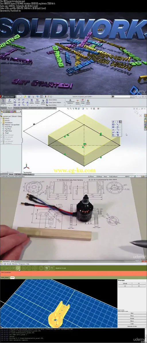 Udemy – Getting Started With Solidworks的图片2