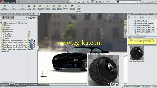 InfiniteSkills – Mastering SolidWorks 2015 – Rendering And Visualization的图片3