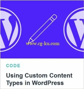 Tutsplus – Using Custom Content Types In WordPress的图片1