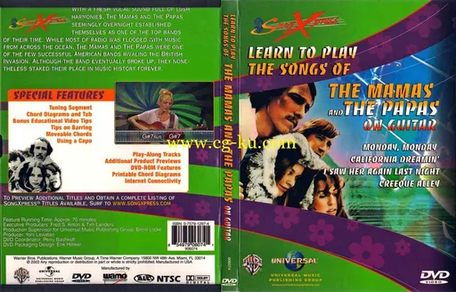 SongXpress – Play Their Songs Now! – The Mama’s And The Papa’s – DVD (的图片1