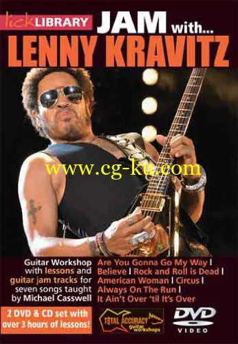 Lick Library – Jam With Lenny Kravitz 2 DVD (2013)的图片1