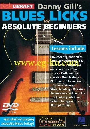 Lick Library – Blues Licks For Absolute Beginners (2013)的图片1