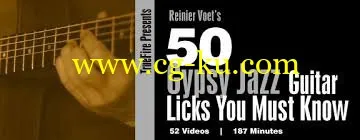 Truefire – Reinier Voet’s 50 Gypsy Jazz Licks You Must Know (2014) 吉普赛爵士乐团吉他课程的图片1