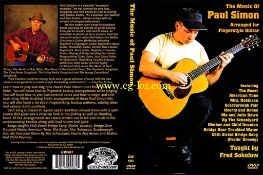 Grossman Guitar Workshop – Fred Sokolow – Paul Simon – DVD (2004) 德国格罗斯曼吉他课程(含PDF)的图片1