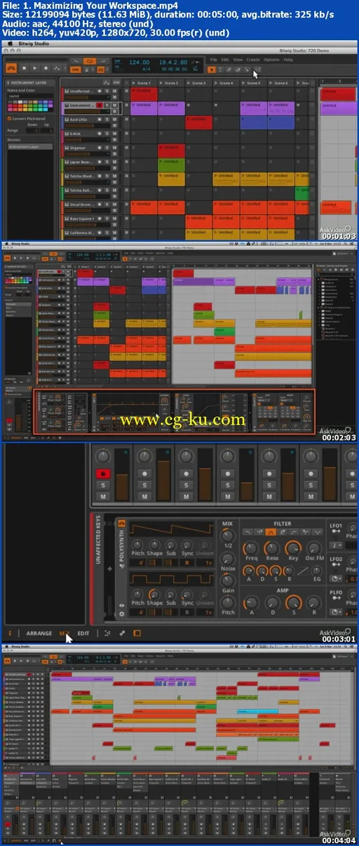 AskVideo – Bitwig Studio 102 Effects And Processing Explored的图片2
