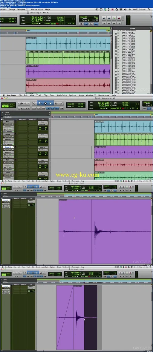 Groove3 – Pro Tools Advanced Vol 1的图片2