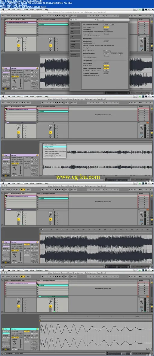 Skillshare – Ableton Live III – Shape Your Own Audio Beats的图片2