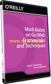 Mark Bates On Go Web Frameworks And Techniques Training Video的图片1