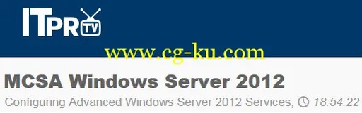 ITrpo – MCSA Windows Server 2012: Configuring Advanced Windows Server 2012 Services的图片1