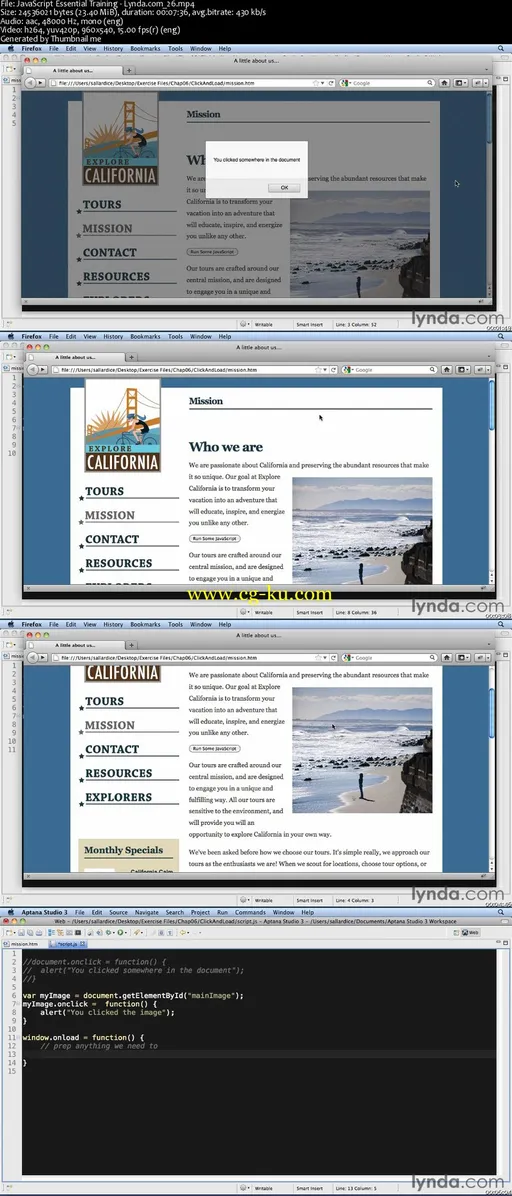 Lynda – JavaScript Essential Training的图片2 Lynda – JavaScript Essential Training的图片2