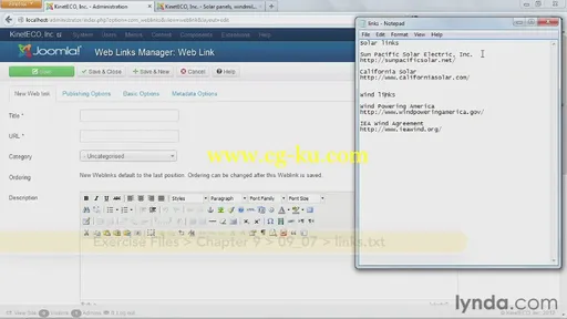 Lynda – Joomla! 3 Essential Training的图片2 Lynda – Joomla! 3 Essential Training的图片2