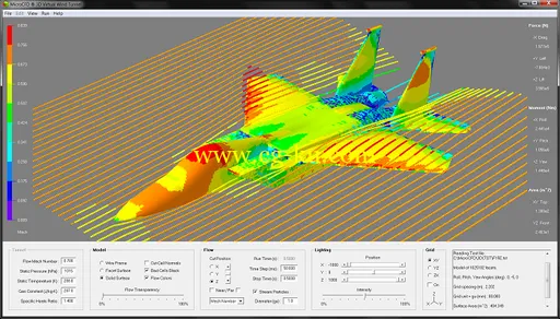 MicroCFD 3D Virtual Wind Tunnel 1.0的图片1