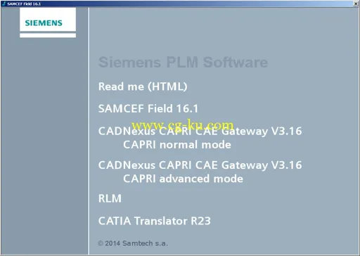 Siemens LMS Samtech Samcef Field 16.1 X64的图片3