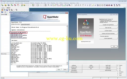 Altair HyperWorks AcuSolve 13.0.302 Hotfix的图片2
