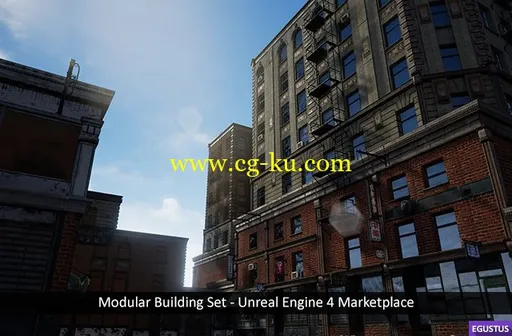 Modular Building Set – Unreal Engine 4 Marketplace的图片1