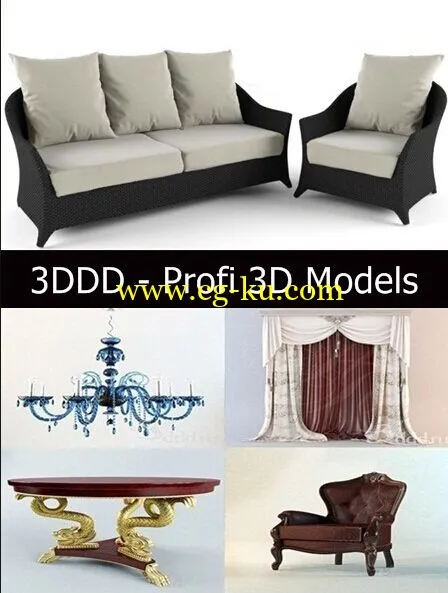 3ddd专业3D模型集合13个G 2015年更新的图片1