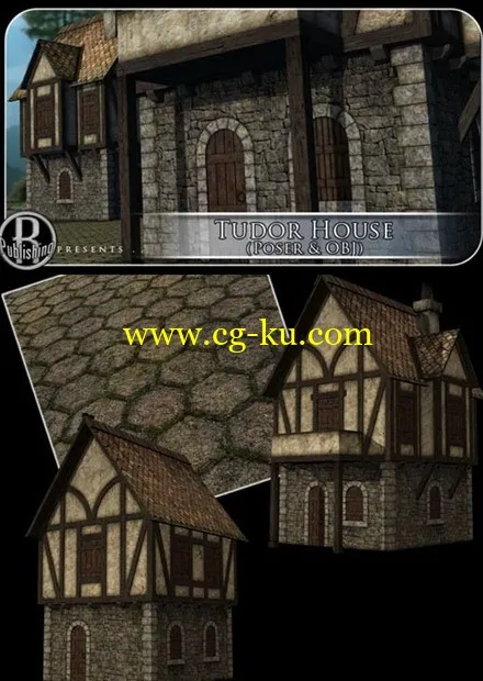 Tudor House (Poser - OBJ)的图片1