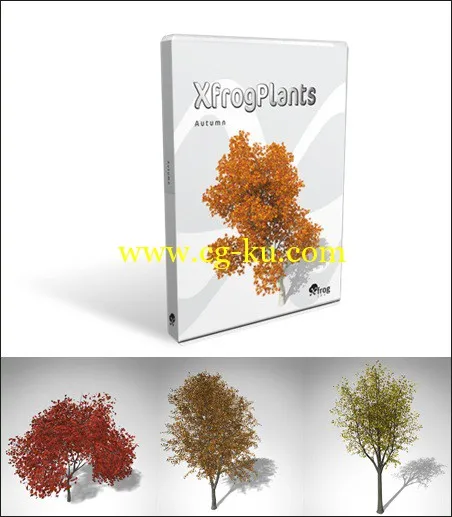 XfrogPlants AUTUMN植物模型的图片1