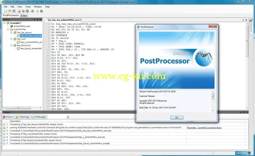 Delcam PostProcessor 2014 SP2 X32/x64的图片2