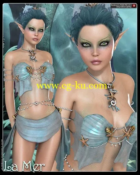 DAZ3DPoser模型La Mer的图片1