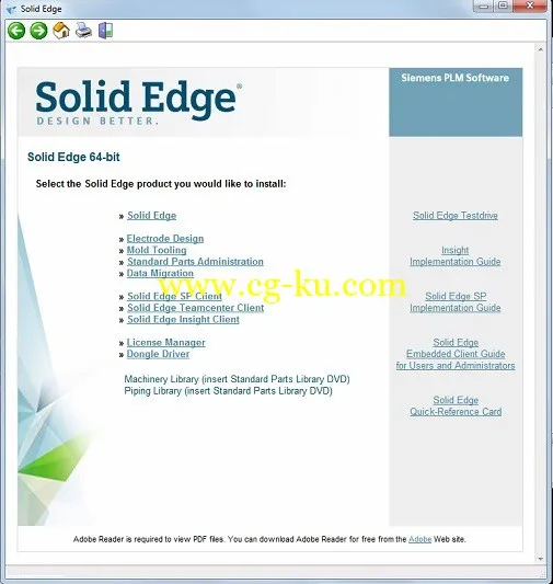 Solid Edge ST7 107.00.00.104 X64的图片3