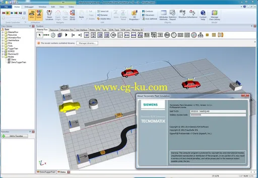 Siemens Tecnomatix Plant Simulation 11.1 TR2的图片4