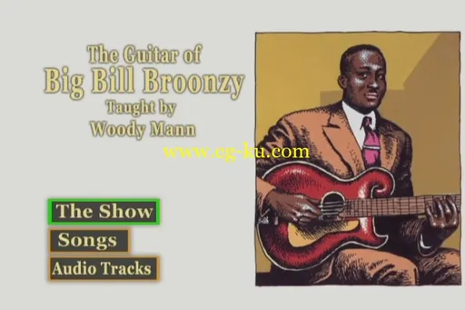 The Guitar Of Big Bill Broonzy Taught By Woody Mann的图片2