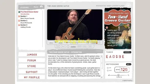 Truefire – Ben Lacy’s Two-Hand Groove Guitar的图片2