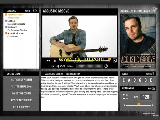 Truefire – Adam Miller’s Acoustic Groove (2015)的图片2