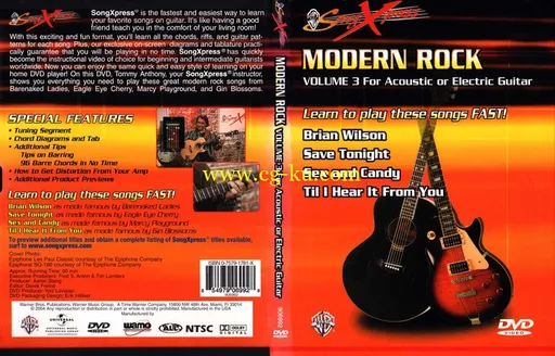 现代摇滚吉他教程V3 SongXpress – Modern Rock For Guitar – V3 – DVD (2004)的图片1